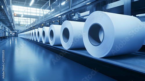 Large Rolls of Paper Move o...