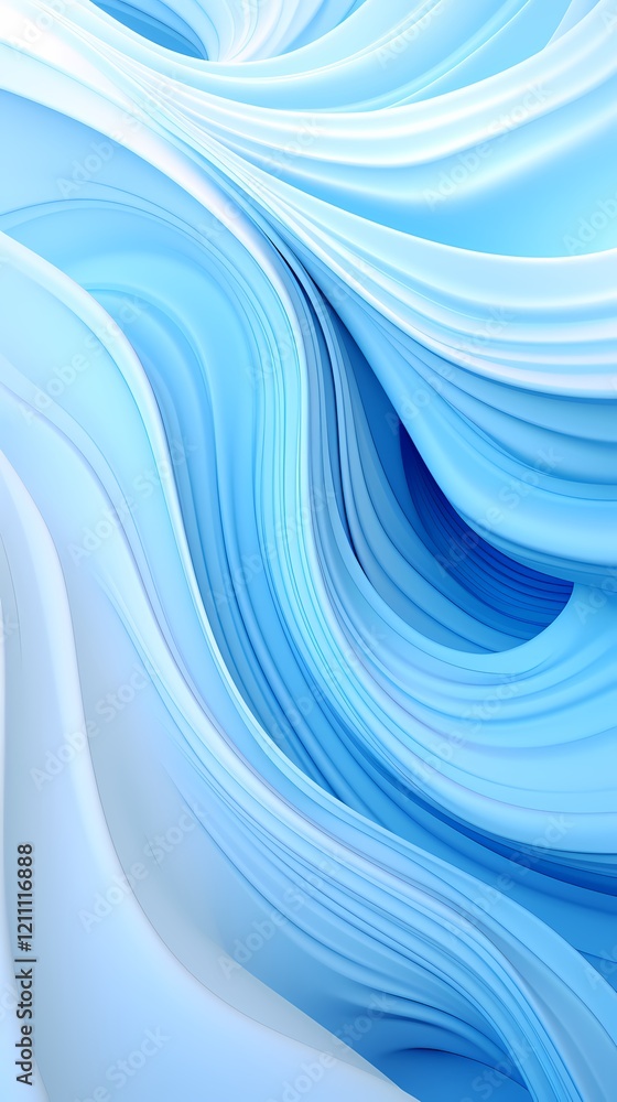 Digital technology transparent blue and white swirl poster background Digital technology transparent blue and white swirl poster background