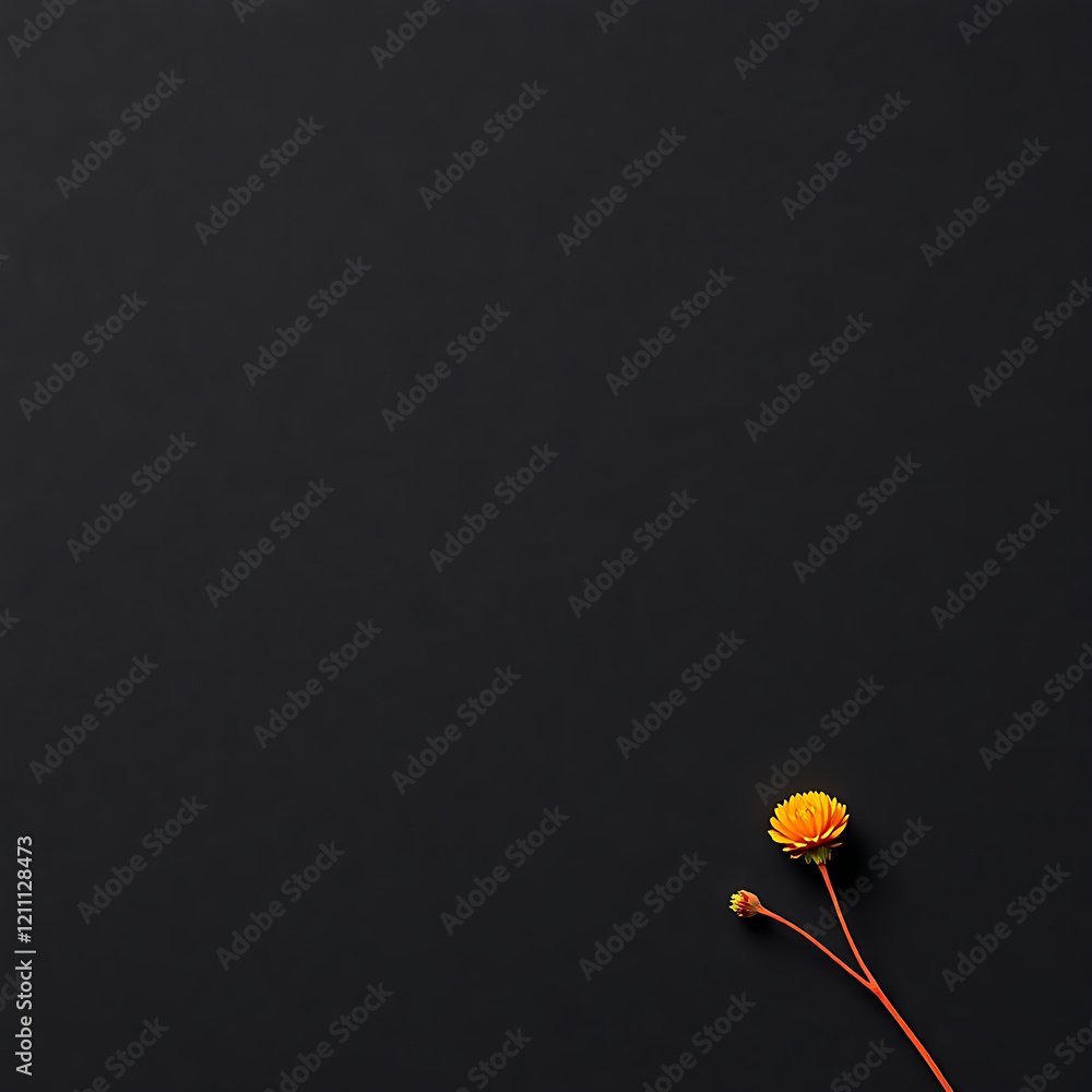 Vibrant Red and Orange Autumn Leaves on a Deep Black Background Vibrant Red and Orange Autumn Leaves on a Deep Black Background