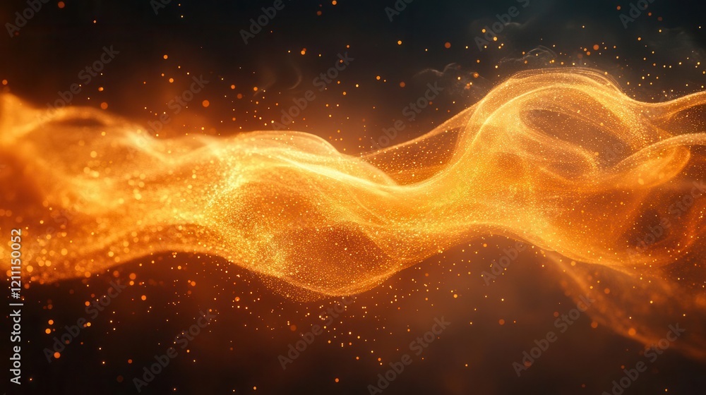 spiraling tendrils of fragrant sandalwood smoke dance in ethereal patterns against a dark background illuminated by soft golden light creating mystical atmospheric swirls spiraling tendrils of fragrant sandalwood smoke dance in ethereal patterns against a dark background illuminated by soft golden light creating mystical atmospheric swirls