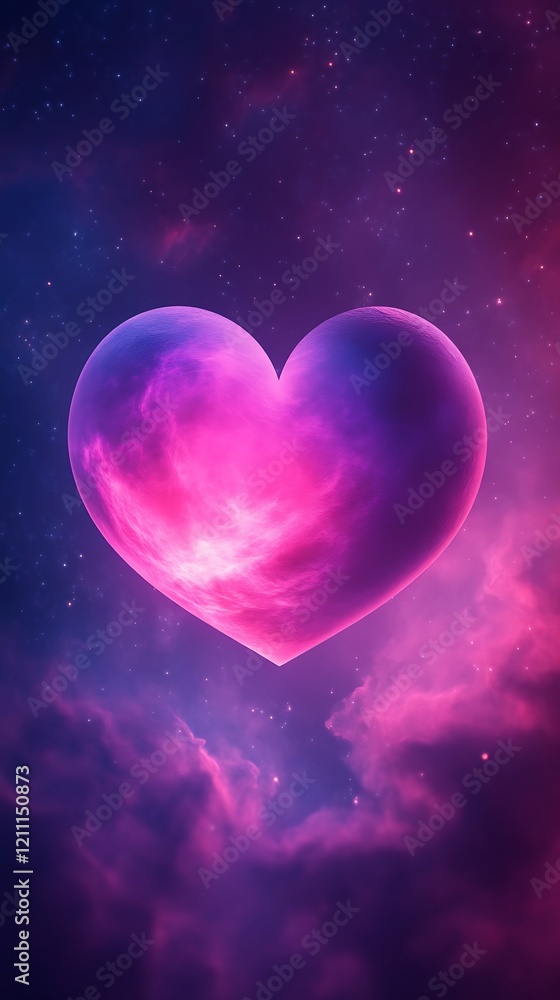 Cosmic Heart Nebula Love Galaxy Romance Cosmic Heart Nebula Love Galaxy Romance