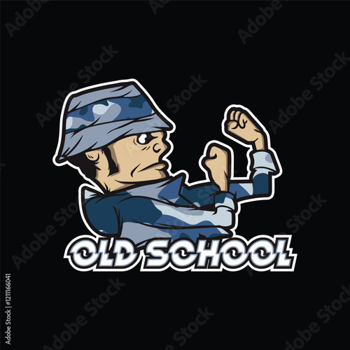 Old School Ultras Hooligan Football Vector Design