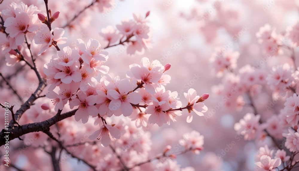 A poetic reflection on the cherry blossom season A poetic reflection on the cherry blossom season