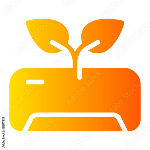 eco freindly gradient icon