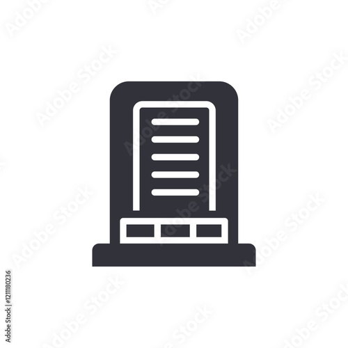 Air purifier solid icons, minimalist vector illustration ,simple transparent graphic element .Isolated on white background