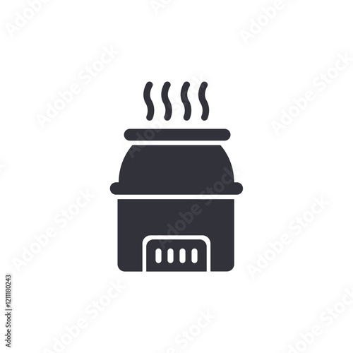 Air purifier solid icons, minimalist vector illustration ,simple transparent graphic element .Isolated on white background