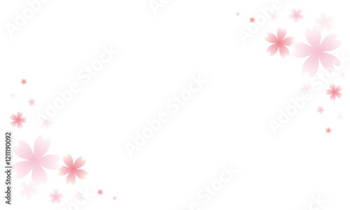 桜のイラスト素材