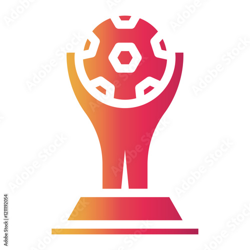 trophy Gradient icon