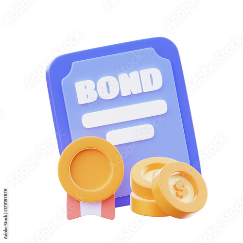 Bond 3D Illustration