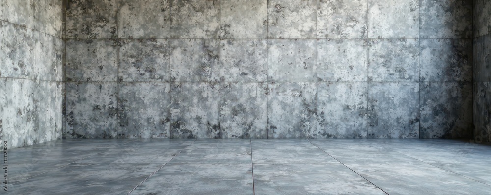 Worn grey concrete floors with fine grain texture, concrete pattern, grey concrete, industrial decor Worn grey concrete floors with fine grain texture, concrete pattern, grey concrete, industrial decor