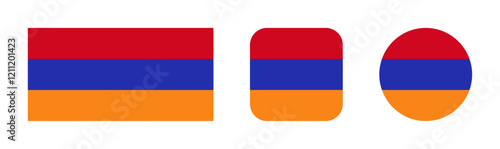 Free Download Armenia flag icon set - GFXLoad