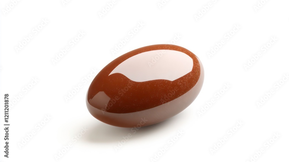 Obraz premium coffee bean isolated on white background, clipping path, full depth of field