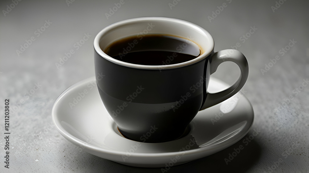 Cup of delicious black coffee cut white background ai
Cup of delicious black coffee cut white background ai