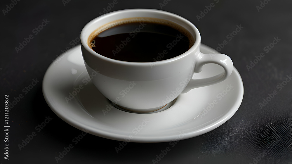 Cup of delicious black coffee cut white background ai
Cup of delicious black coffee cut white background ai