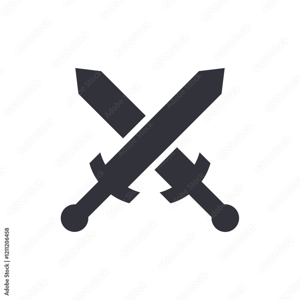 Ancient sword solid icons, minimalist vector illustration ,simple transparent graphic element .Isolated on white background Ancient sword solid icons, minimalist vector illustration ,simple transparent graphic element .Isolated on white background