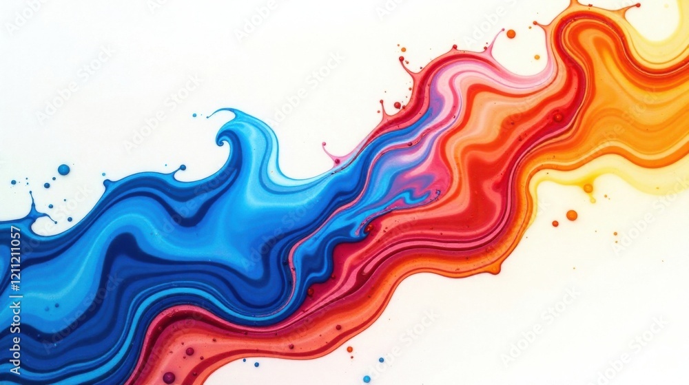 Abstract Swirling Color Fluid Design Vibrant Hues Intertwined in a Dynamic Composition Abstract Swirling Color Fluid Design Vibrant Hues Intertwined in a Dynamic Composition