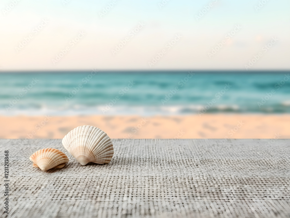 Collecting seashells by the tranquil beach coastal natural environment serene view Collecting seashells by the tranquil beach coastal natural environment serene view