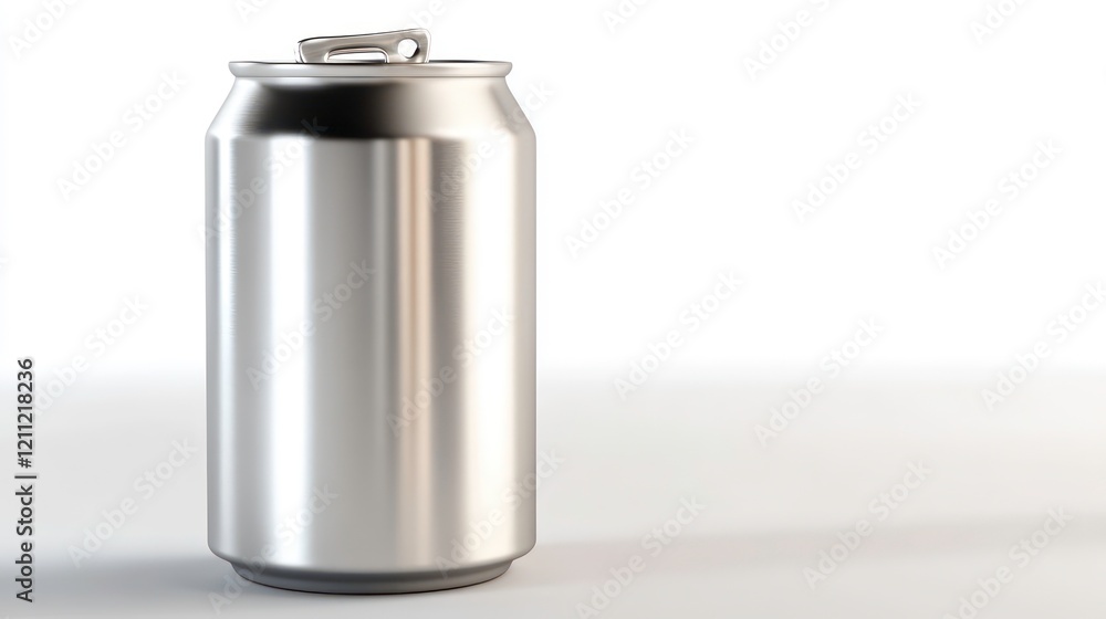 metal can, isolated on white background, full depth of field metal can, isolated on white background, full depth of field