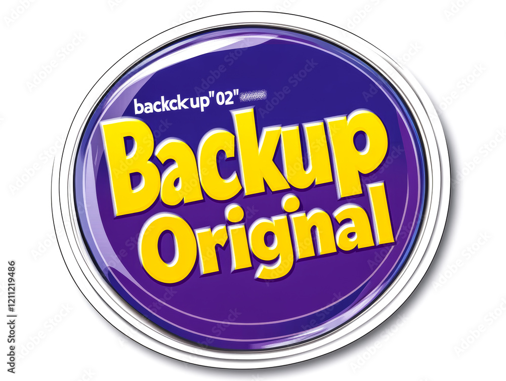 Minimalist Sticker Design with Backup Theme, Minimalist Sticker Design with Backup Theme,