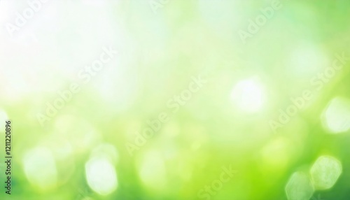 serene green and white bokeh light background with soft blurred nature tones, perfect for design, presentation, or digital art

