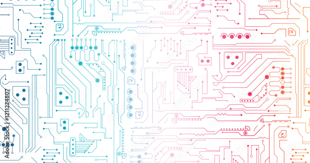 High tech technology geometric and connection system background with digital data abstract High tech technology geometric and connection system background with digital data abstract