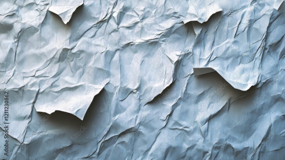 Fototapeta premium Texture of crumpled gray paper