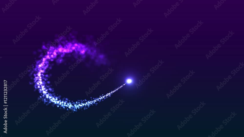 Magic particles effect sparkling and snowflakes flying isolated Magic particles effect sparkling and snowflakes flying isolated