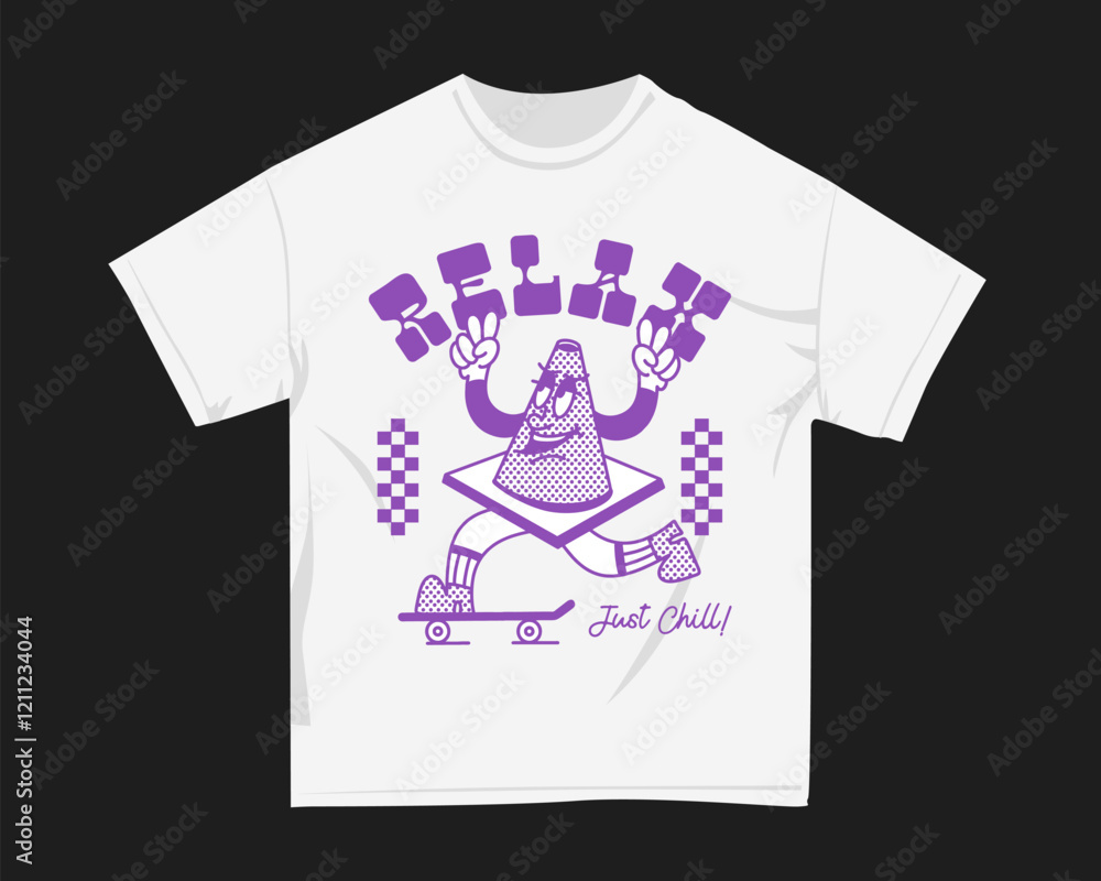 Retro t-shirt design with Rubberhose style, Cartoon street culture clothing design. Youth Graphic tshirt for print. Vintage Design for DTF and DTG printing. T shirt design for POD, Apparel Design Retro t-shirt design with Rubberhose style, Cartoon street culture clothing design. Youth Graphic tshirt for print. Vintage Design for DTF and DTG printing. T shirt design for POD, Apparel Design