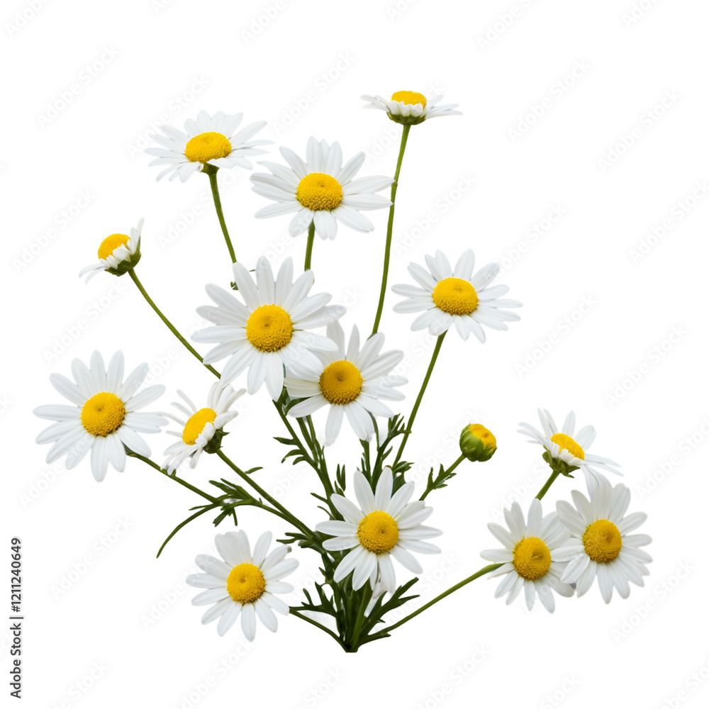 Fototapeta premium daisy isolated on white background 