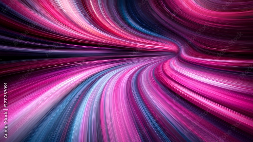Abstract Swirling Pink And Purple Light Streaks Abstract Swirling Pink And Purple Light Streaks