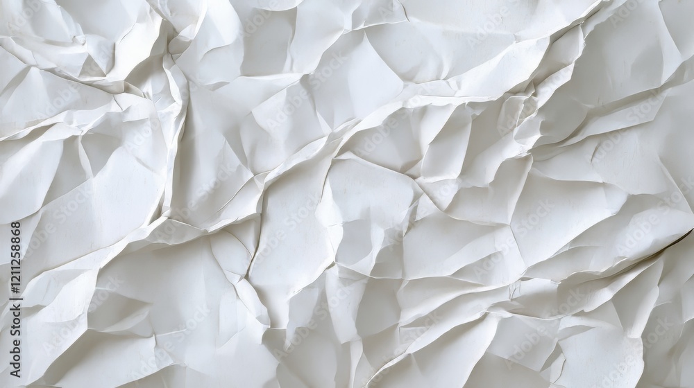 Obraz premium Abstract crumpled paper texture