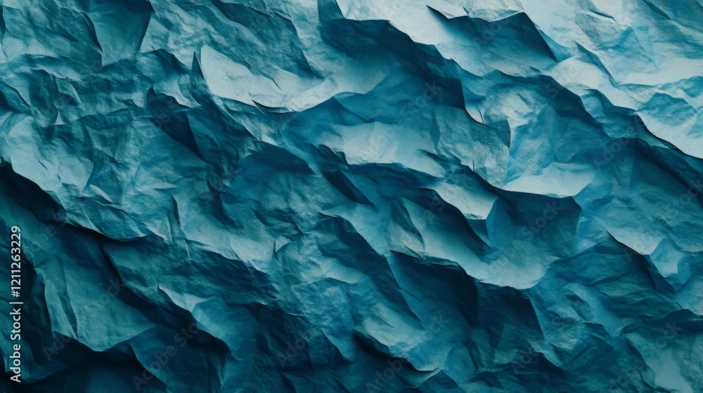 custom made wallpaper toronto digitalAbstract blue crumpled texture