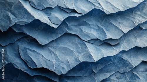 Wallpaper Mural Abstract blue textured surface Torontodigital.ca