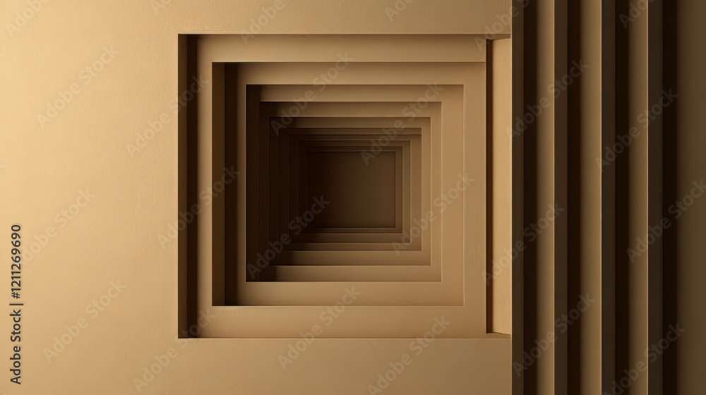 Abstract beige geometric shapes Abstract beige geometric shapes