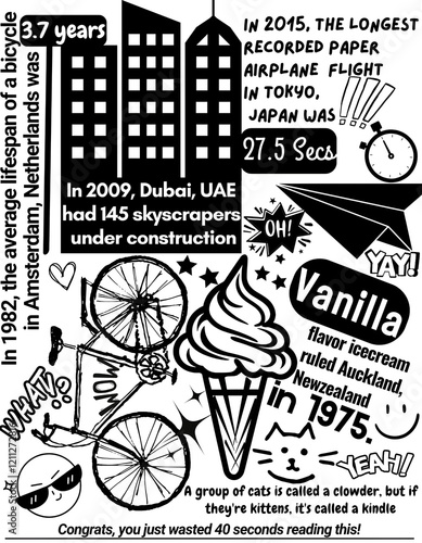 useless facts poster 