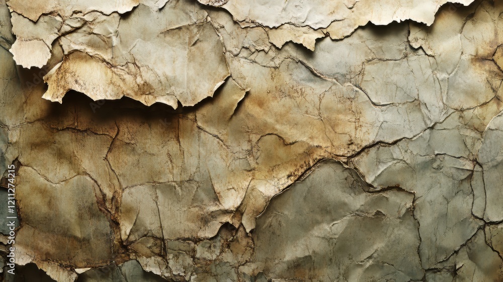 Aged, textured paper background Aged, textured paper background