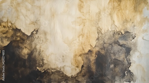 Wallpaper Mural Abstract Ink Wash Painting Texture Torontodigital.ca