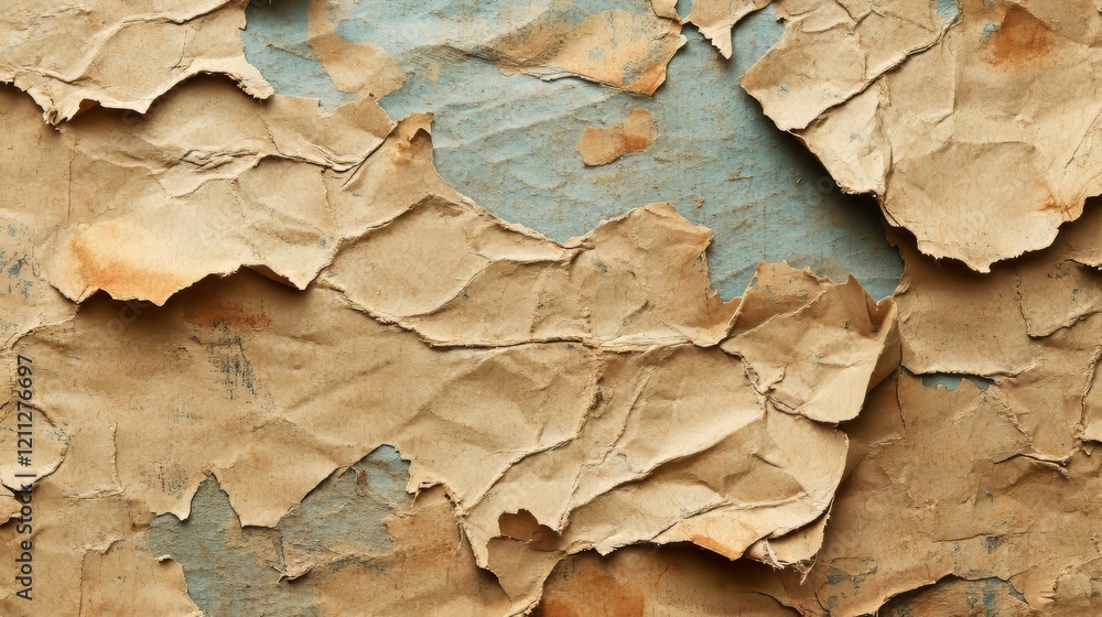 Torn and aged paper texture Torn and aged paper texture