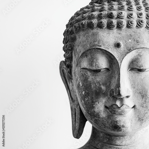 Ancient Statue of Buddha photo