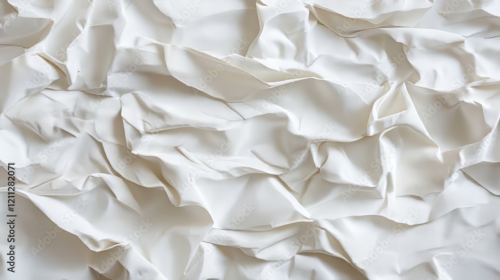 Obraz premium Abstract white fabric texture