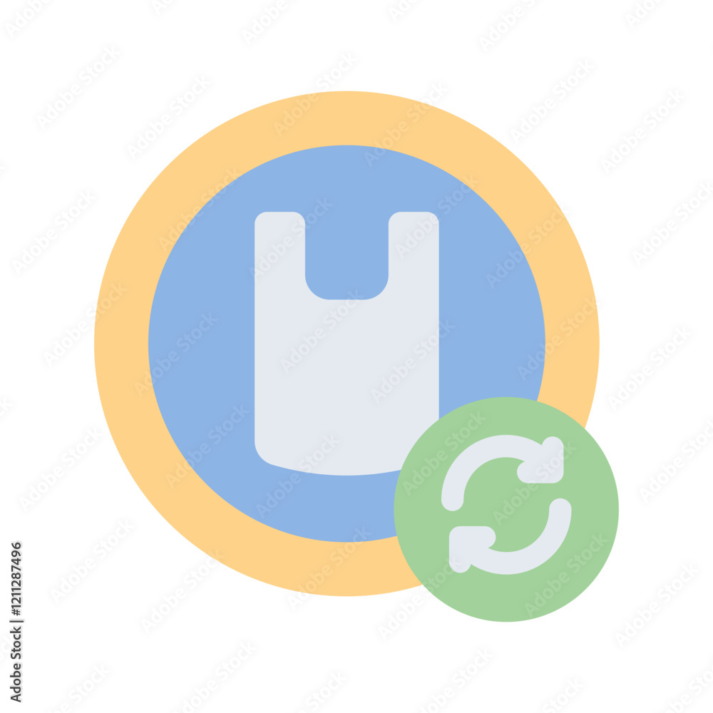 plastic coin recycle flat style plastic coin recycle flat style