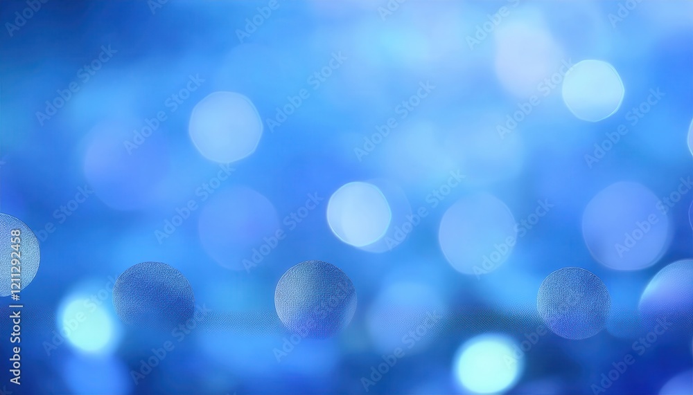 soft abstract blue bokeh with glowing light orbs, dreamy blurred background for design, digital artwork, atmospheric backdrop for websites, presentation