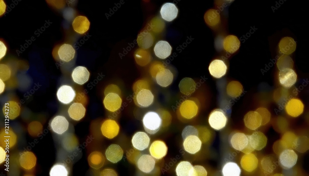 abstract golden and white bokeh lights on a black background, perfect for holiday decor, festive designs, or elegant graphic elements
abstract golden and white bokeh lights on a black background, perfect for holiday decor, festive designs, or elegant graphic elements
