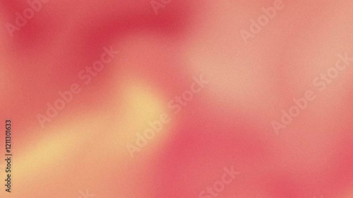 Abstract grainy blurred gradient background with smooth twist shapes in pink and beige colors. Cinematic retro style effect, 4k footage for wallpapers, social media and more video projects