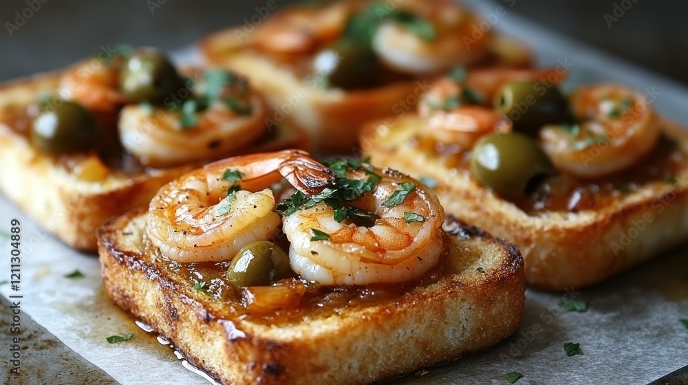 Delectable Shrimp Bruschetta: A Culinary Delight Delectable Shrimp Bruschetta: A Culinary Delight