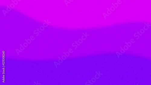 Abstract grainy blurred gradient background with horizontal moving waves in purple and pink colors. Cinematic retro style effect, 4k footage for wallpapers, social media and more video projects