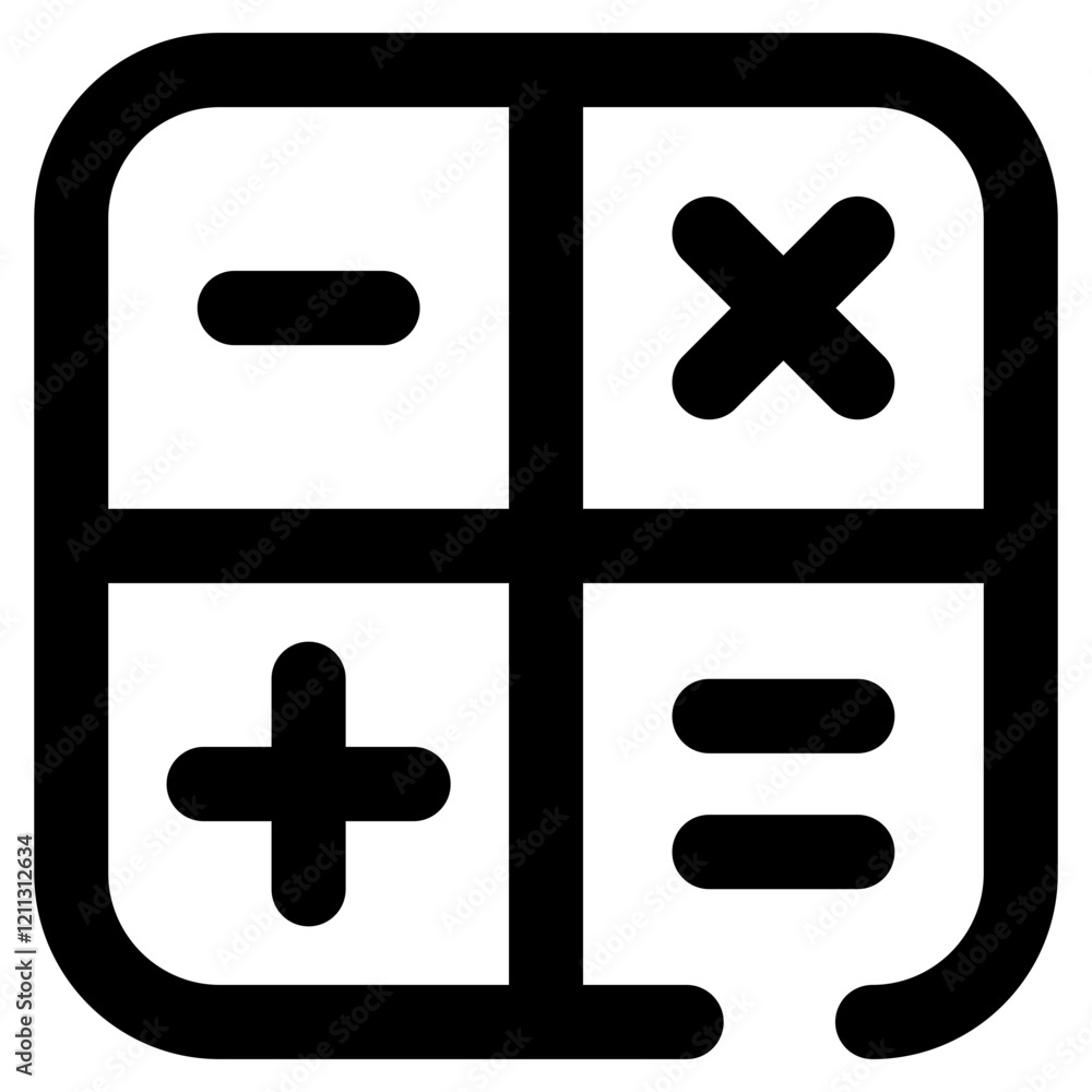 Obraz premium Calculator Icon 