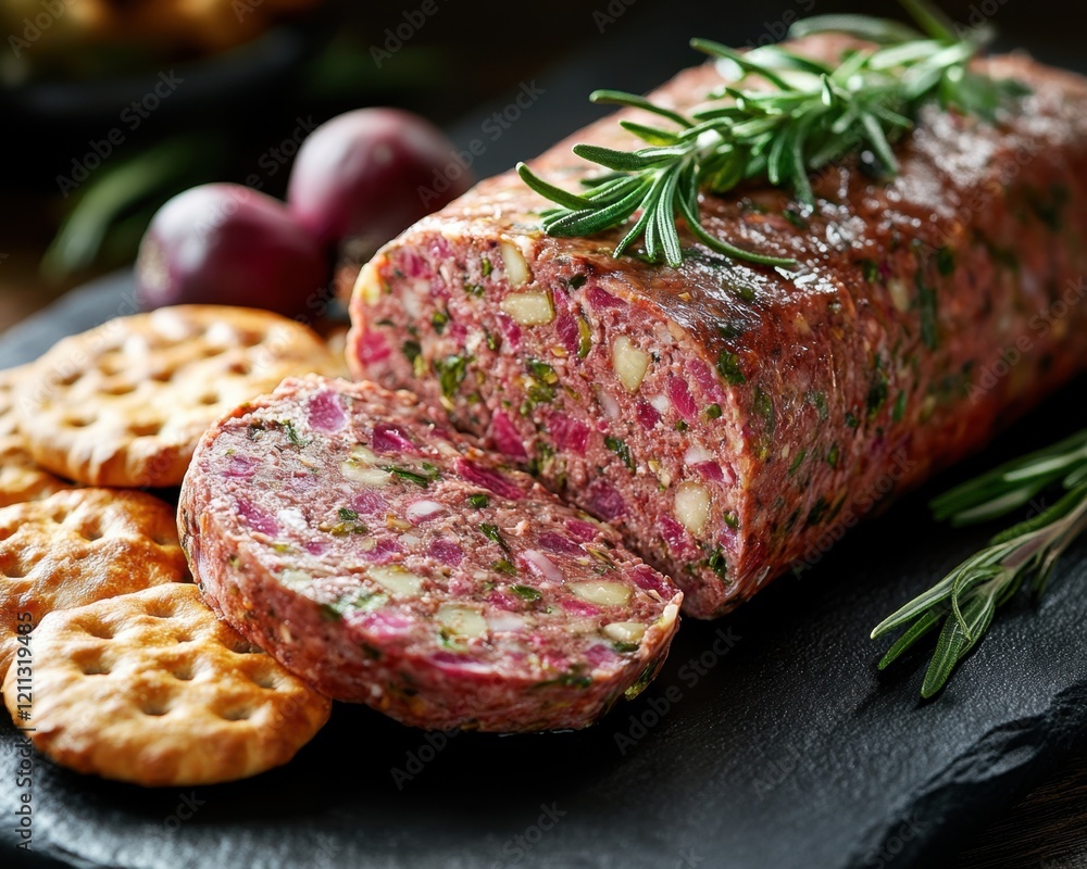 Delicious Homemade Sausage Loaf Recipe A savory, herb-infused meatloaf perfect for holiday gatherings or a special dinner This simple recipe features a flavorful blend of ground meat, herbs, and