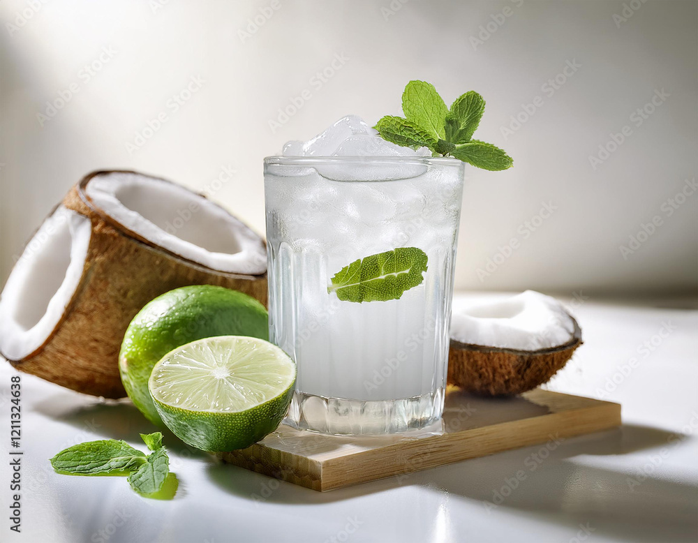Fototapeta premium Tropical Coconut Water