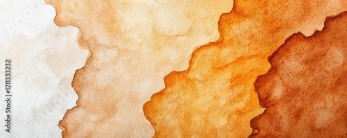 Wallpaper Mural Rustic watercolor concept. A stunning abstract watercolor design with warm hues and smooth texture. Torontodigital.ca